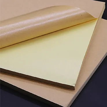 What are kraft paper self-adhesive labels?