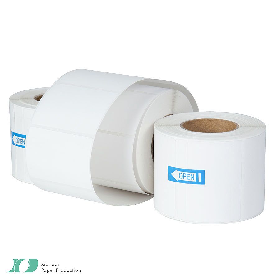 Blank Sticker paper roll