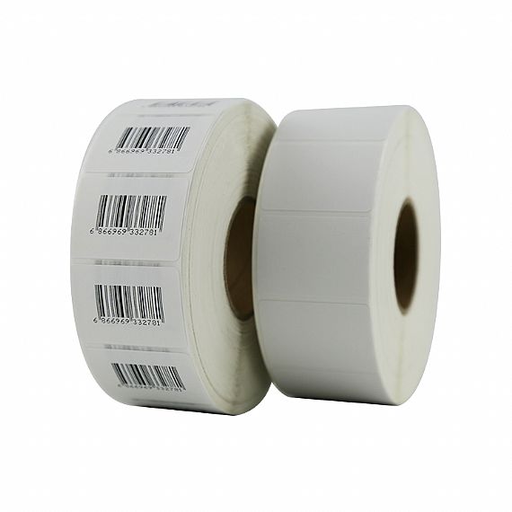 40X30MM Barcode adhesive label Direct thermal labels