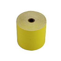 Rouleaux de papier thermique imprimés jaunes de 80 mm x 75 mm en gros - T807502