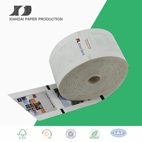 Printed ATM PAPER Roll
