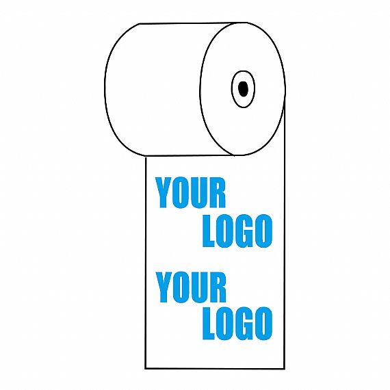 لفات ورق مطبوعة مخصصة LOGO الخاص بك