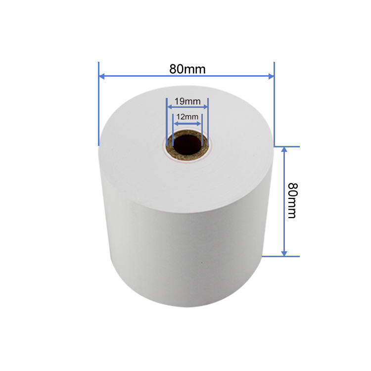 Papier thermique 50 rouleaux 60x63x12 - 48 GR