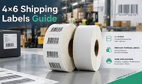 4×6 Shipping Label Guide: Sizes, Materials, Printing Methods, and...