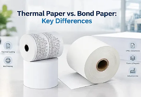 Thermal Paper vs. Bond Paper: Key Differences Buyers Should Know