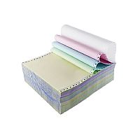 Blank printed 2ply carbonless computer continuous paper 9.5X11 - C241001
