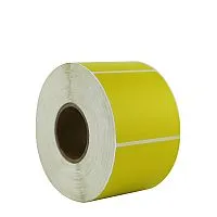 Yellow removable labels - L2020033