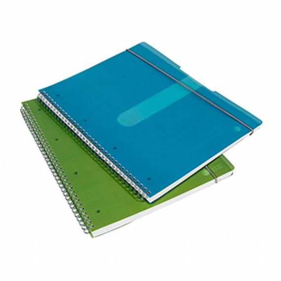 Spiral PP cover notebooks