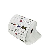 rollo de papel térmico rollo de caja registradora de impresión en color de 80 mm x 80 mm - 501750