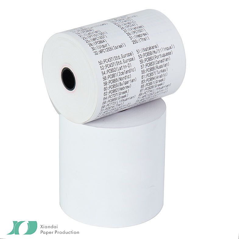 Rouleaux de caisse papier thermique sans BPA ni BPS