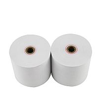 Rollos de papel térmico de 3 1/8 "con núcleo de plástico negro - T0008002
