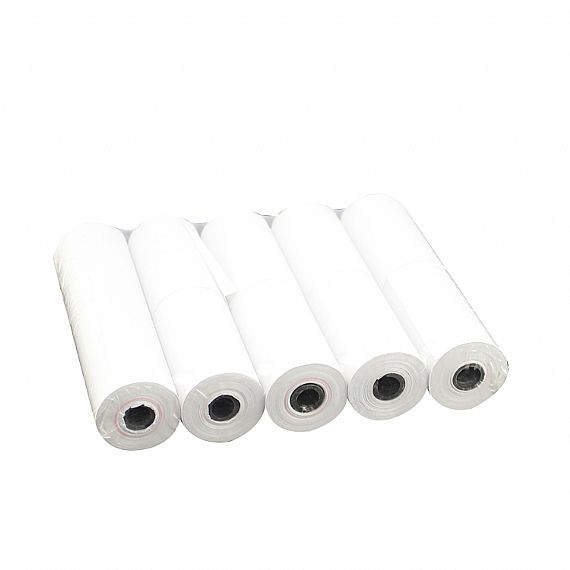 50 Rollos Papel Térmico 57x30 Mm Impresora Portátil Tdm-20