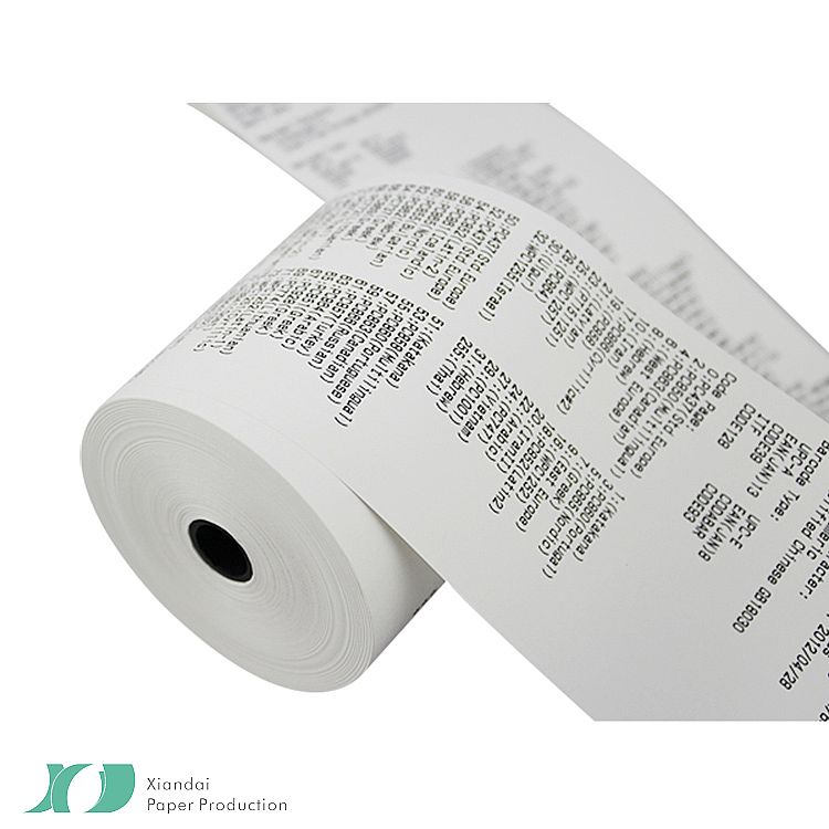 Rouleau papier thermique (dim: 57 x 40 x 12mm) - 18 mètres (TPE)