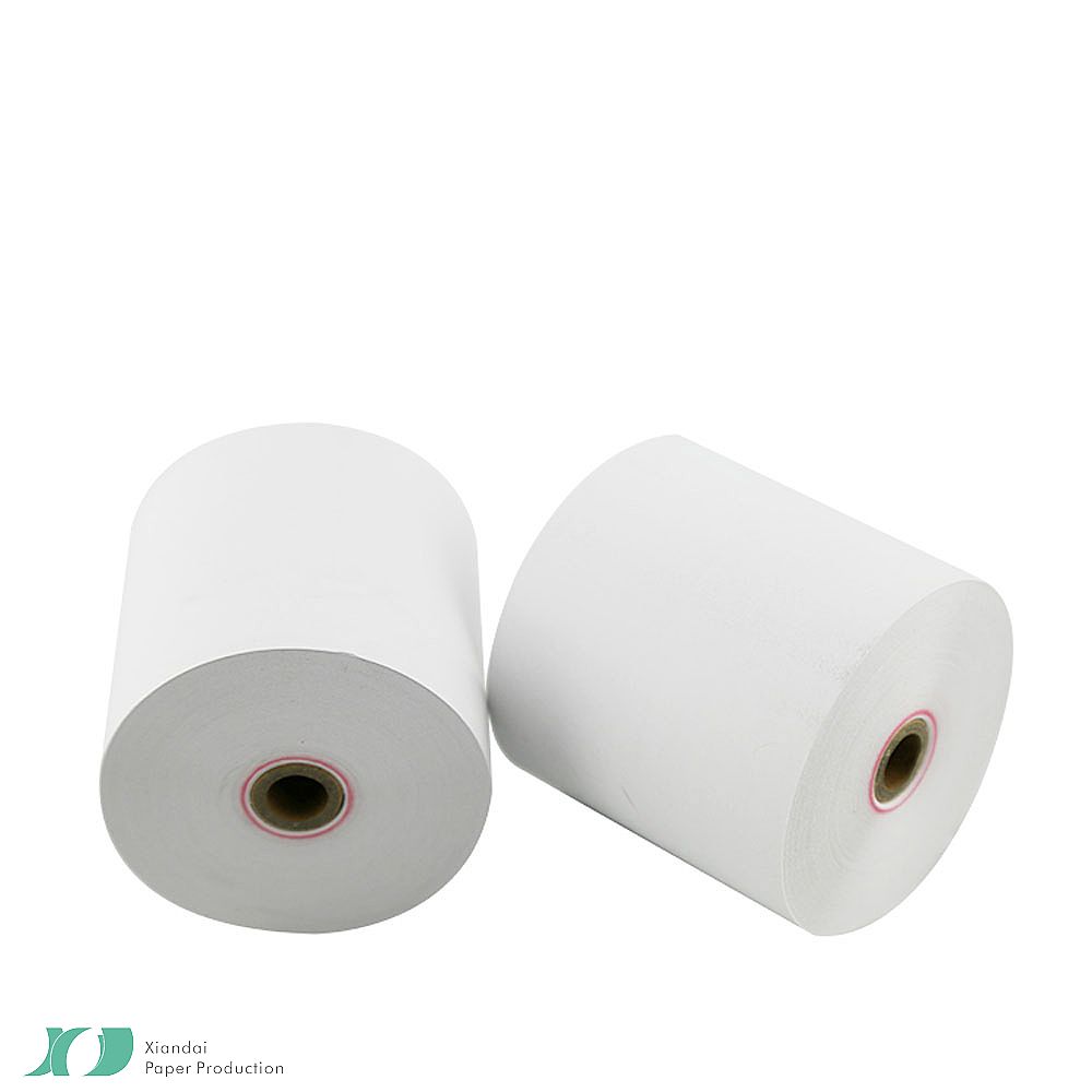 3 rouleaux de papier thermique - 80 mm x 8 m - Blanc