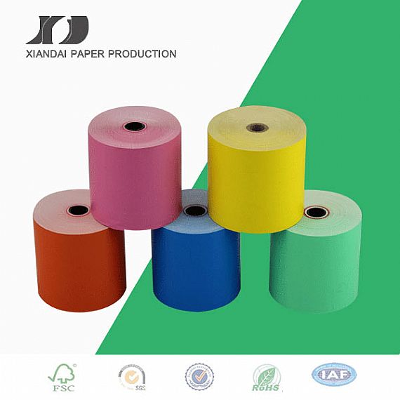 Printed thermal paper rolls