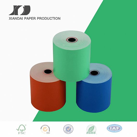 Printed thermal paper rolls