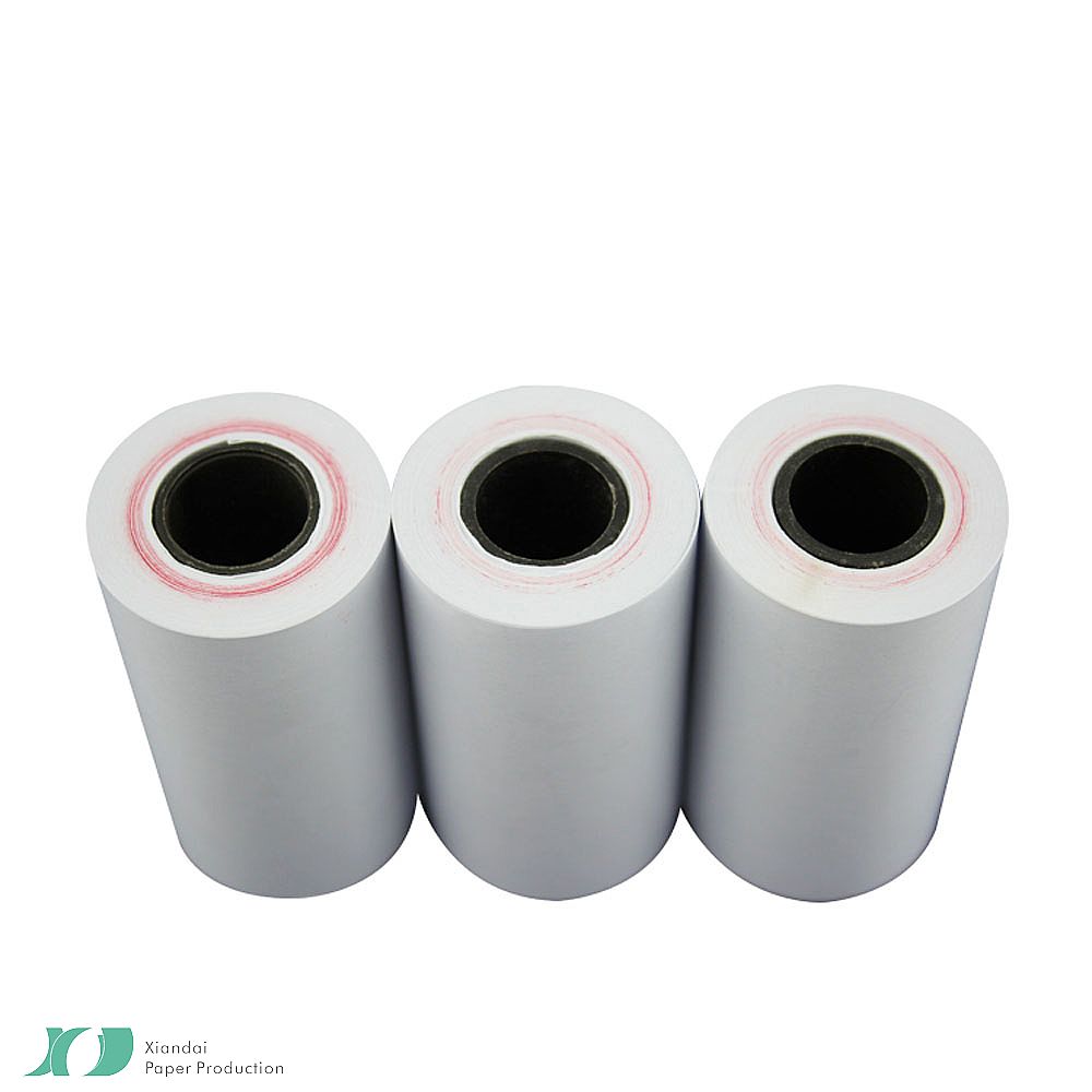 Timetided Papel Adhesivo imprimible de 5 Rollos Papel térmico Directo 57x30mm Impresora de Bolsillo Material Duradero Papel de Impresora