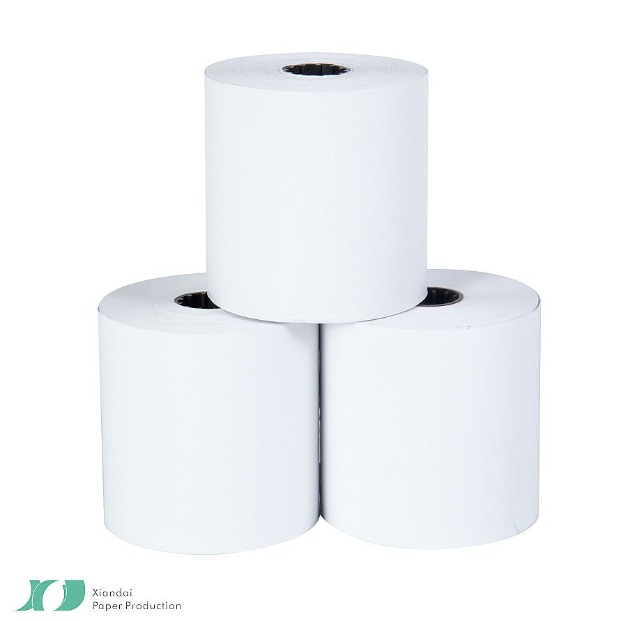 50 Rouleaux Papier Thermique 57x38 Mm Sans BPA – Qualité Premium Pour POS, Caisses & TPV