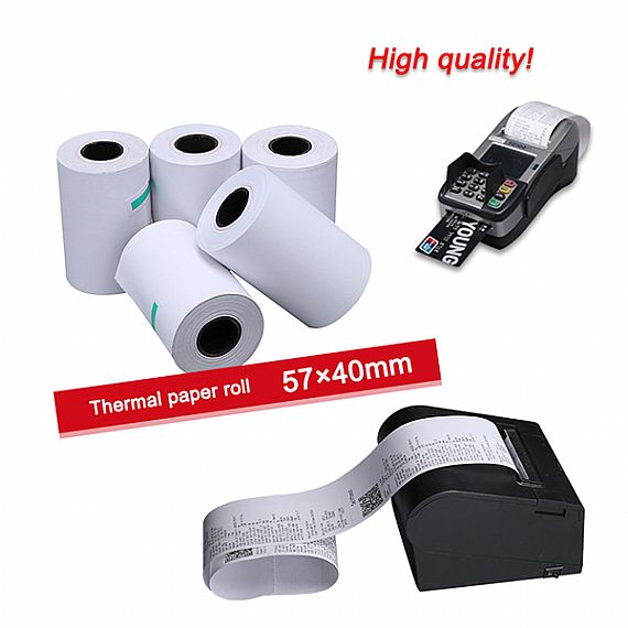 57mm x 40mm Thermal Paper Rolls